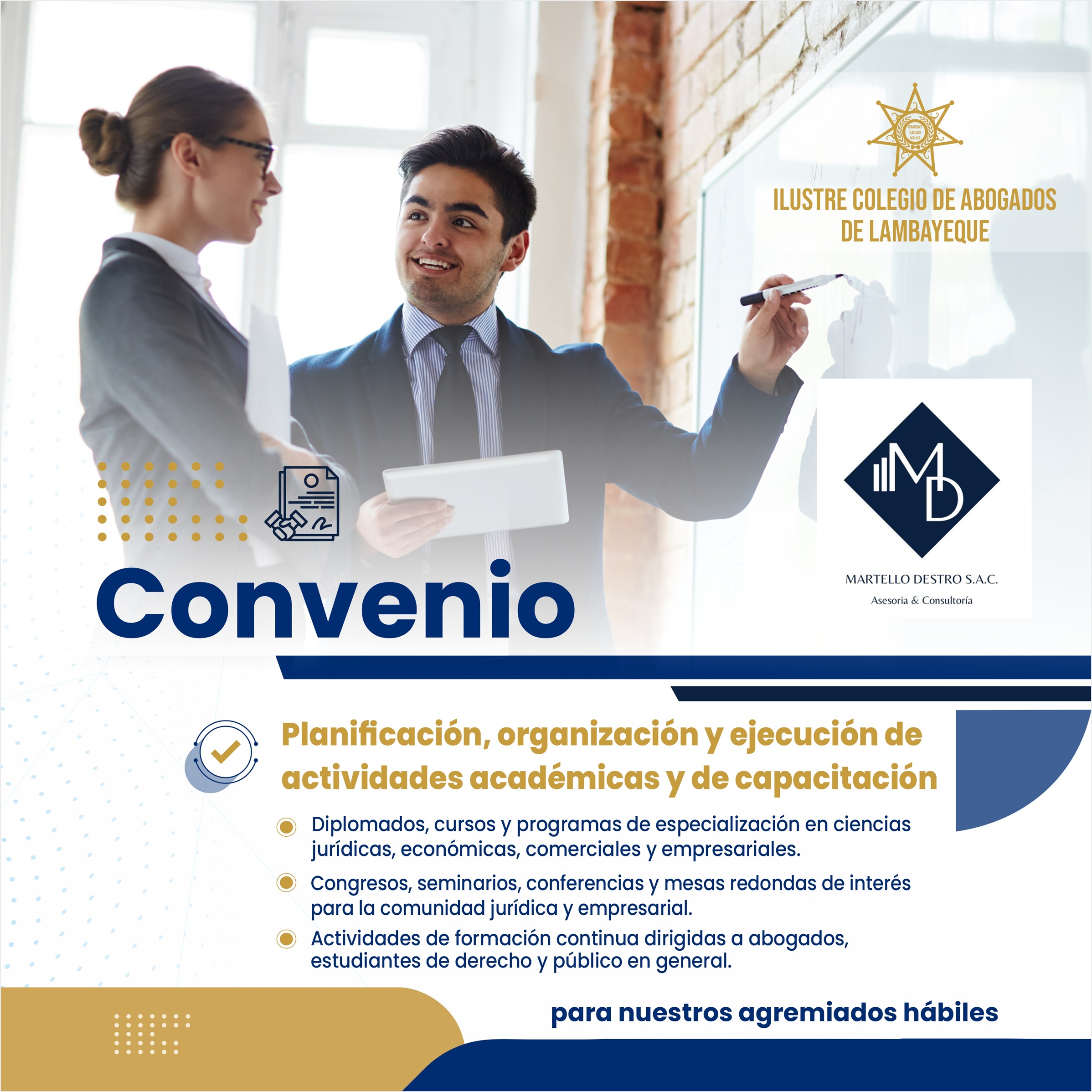 Convenio MARTELLO DESTRO S.A.C.